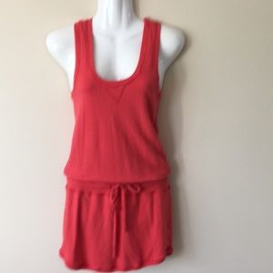 4 for $12 - Orange-salmon mini dress sz 1